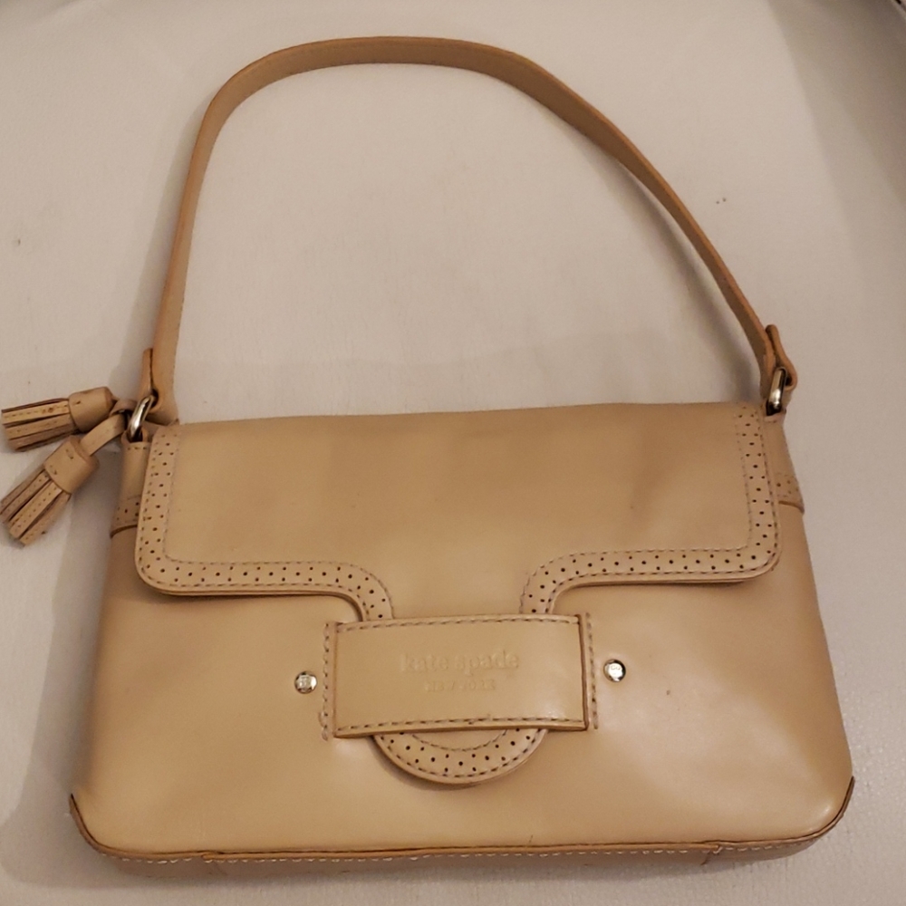 Vintage Kate Spade beige handbag